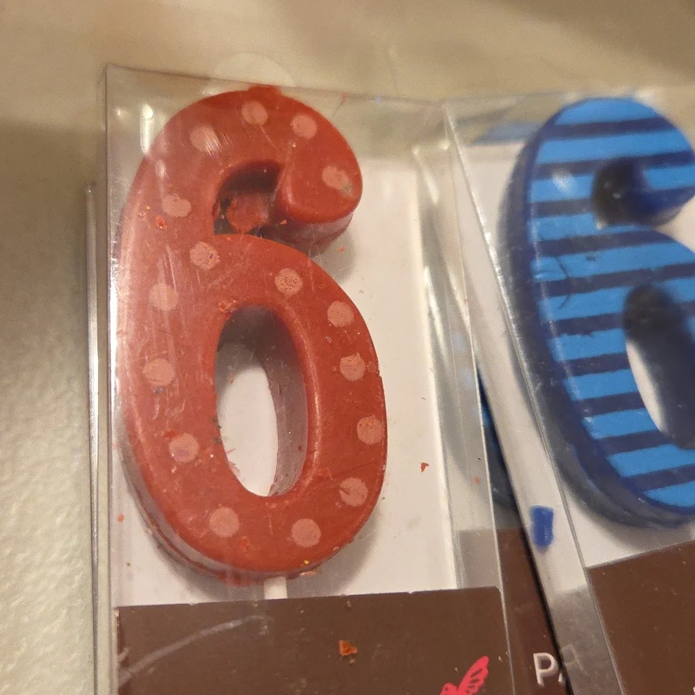 New PAPYRUS #6 Candles (6pk)